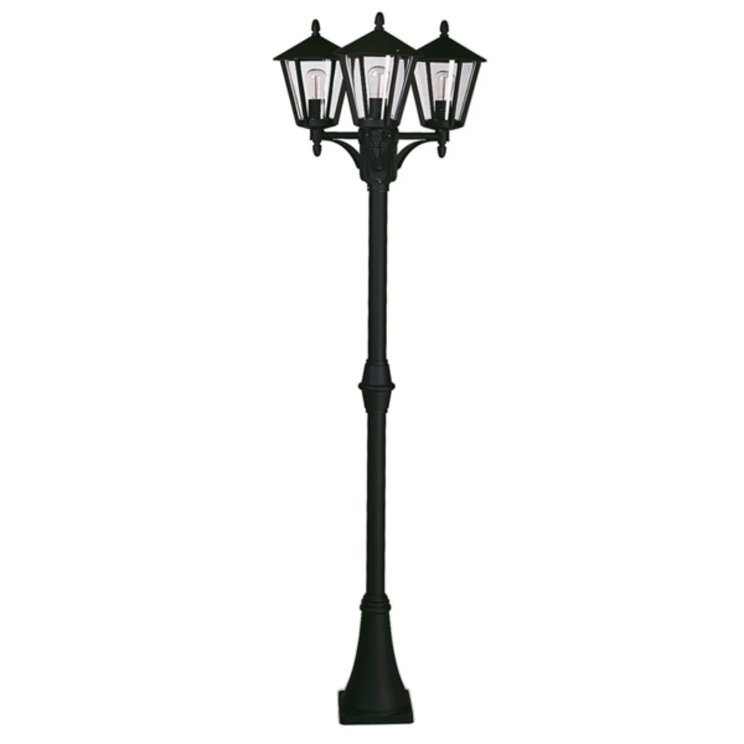 Lampadaire Rustique 680 Noir à 3 Lampes 1 Lampadaire Rustique 680 Noir à 3 Lampes