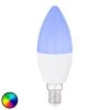 Globo Ampoule Bougie LED E14, 4,5 W Tuya-Smart RGBW CCT
