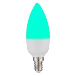 Globo Ampoule Bougie LED E14, 4,5 W Tuya-Smart RGBW CCT -Déco Lumière Soldes 4015280 4