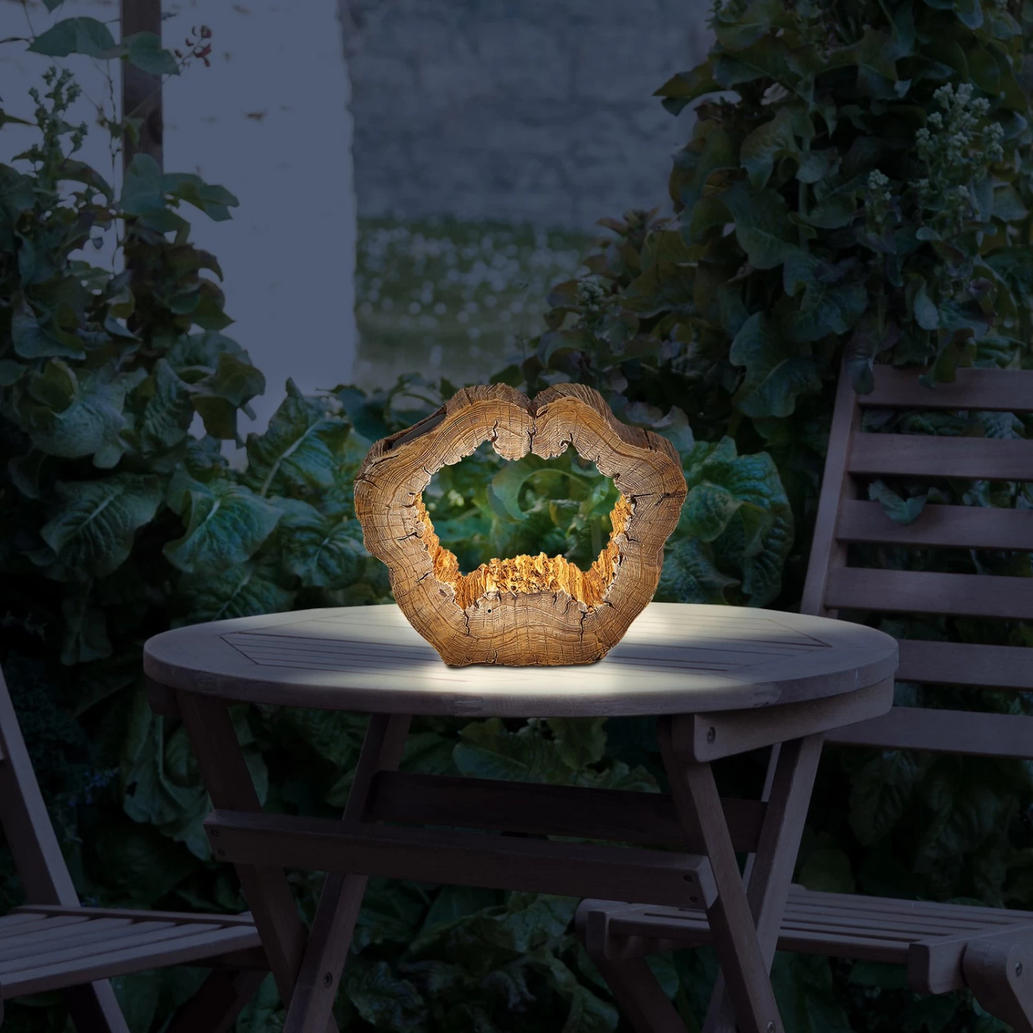 Globo 36518 Tronc D'arbre Solaire LED, Hauteur 25,5 Cm 2 Globo 36518 Tronc D'arbre Solaire LED, Hauteur 25,5 Cm – Image 2