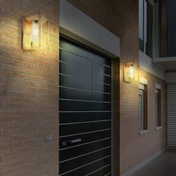 Globo Applique D’extérieur Candela En Aspect Bois -Déco Lumière Soldes 4015615 4