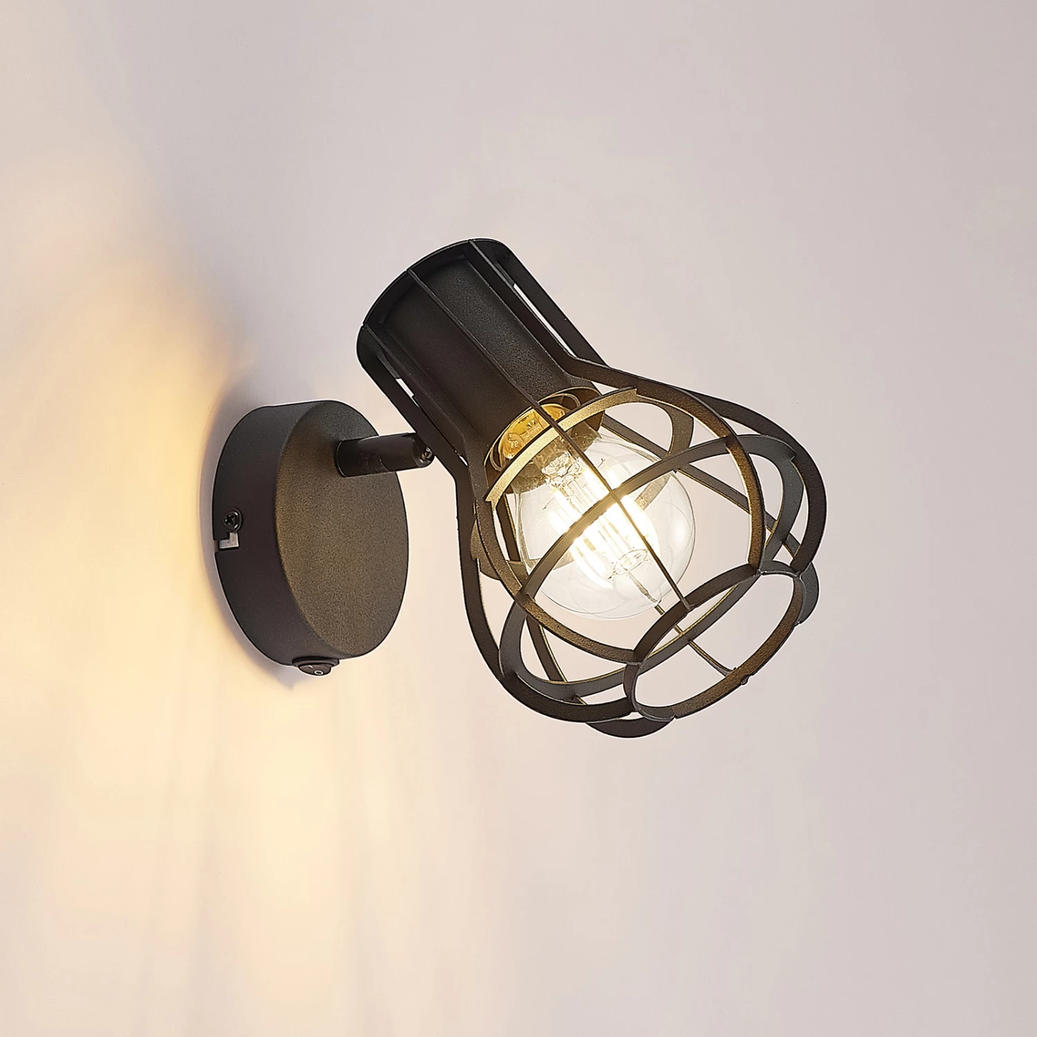 Lindby Nurja Spot Mural, Noir 4 Lindby Nurja Spot Mural, Noir – Image 4