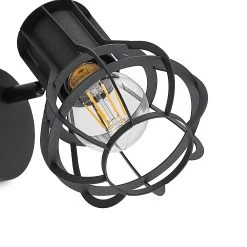 Lindby Nurja Spot Mural, Noir 13 Lindby Nurja Spot Mural, Noir -Déco Lumière Soldes 4018365 4