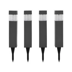 Lindby Fanney Piquet Solaire LED, Lot De 4 -Déco Lumière Soldes 4018391 5