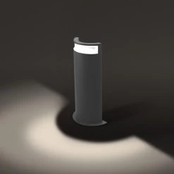 EVN Halbo Borne Lumineuse LED En Demi-colonne 7 EVN Halbo Borne Lumineuse LED En Demi-colonne -Déco Lumière Soldes 4026292 2