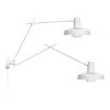 GRUPA Arigato Applique 2 Lampes 70cm Blanche