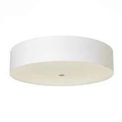 Plafonnier Moderne Alea Blanc -Déco Lumière Soldes 4536122 2