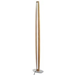 HerzBlut Arco Lampadaire LED Chêne Huilé Variateur