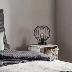 Lampe à Poser Cumera Abat-jour Cage, Ø 24 Cm 10 Lampe à Poser Cumera Abat-jour Cage, Ø 24 Cm -Déco Lumière Soldes 4549181 2