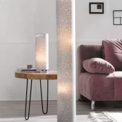 Lampe à Poser Thor, Hauteur 35 cm, Grise/chromée 8 Lampe à Poser Thor, Hauteur 35 cm, Grise/chromée -Déco Lumière Soldes 4581341 3