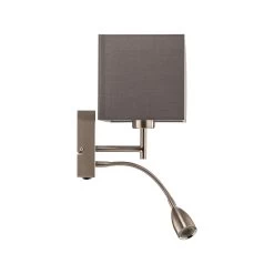 Applique Dream à Liseuse LED, Gris/nickel 12 Applique Dream à Liseuse LED, Gris/nickel -Déco Lumière Soldes 4581977 3