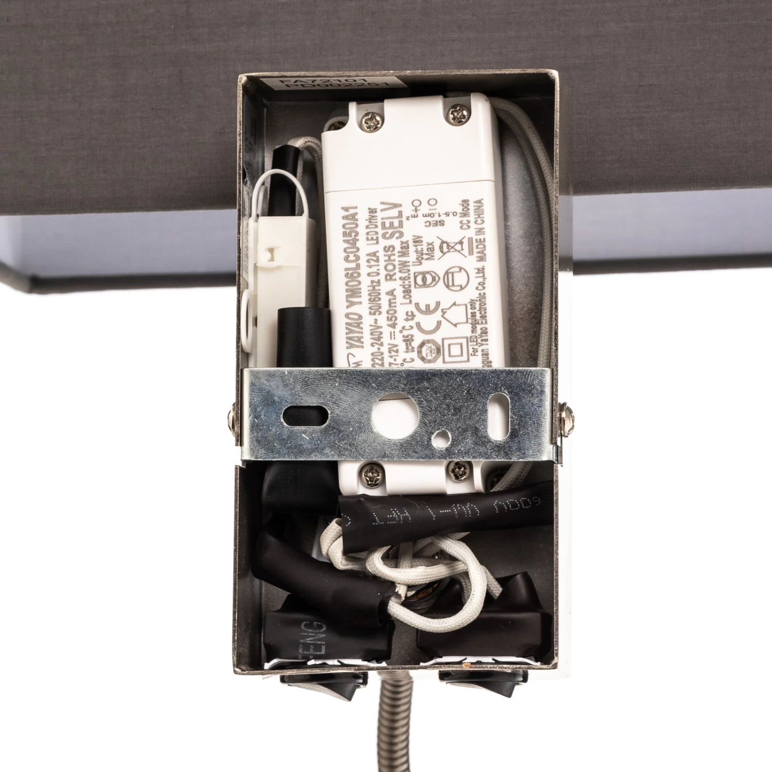 Applique Dream à Liseuse LED, Gris/nickel 9 Applique Dream à Liseuse LED, Gris/nickel – Image 9