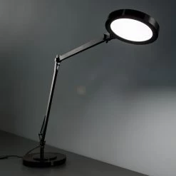 Ideal Lux Futura Lampe De Bureau LED Noire