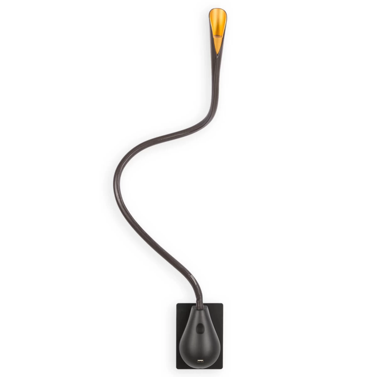 Innermost Cobra - Applique LED Marron En Cuir 1 Innermost Cobra - Applique LED Marron En Cuir