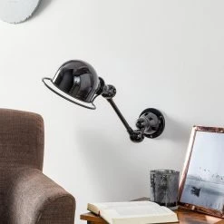 Jieldé Loft D2501 Applique Flexible, Noire -Déco Lumière Soldes 5253058 2