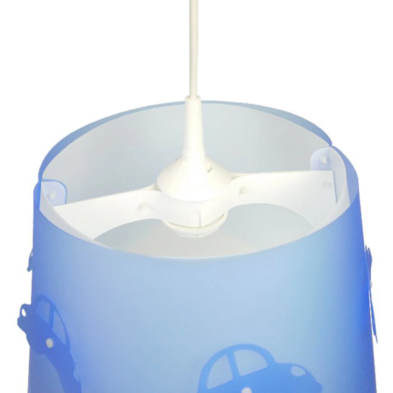 Suspension Bleue Piet Avec Motif Voiture 2 Suspension Bleue Piet Avec Motif Voiture – Image 2