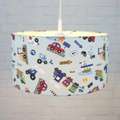 Suspension Voitures Bleue