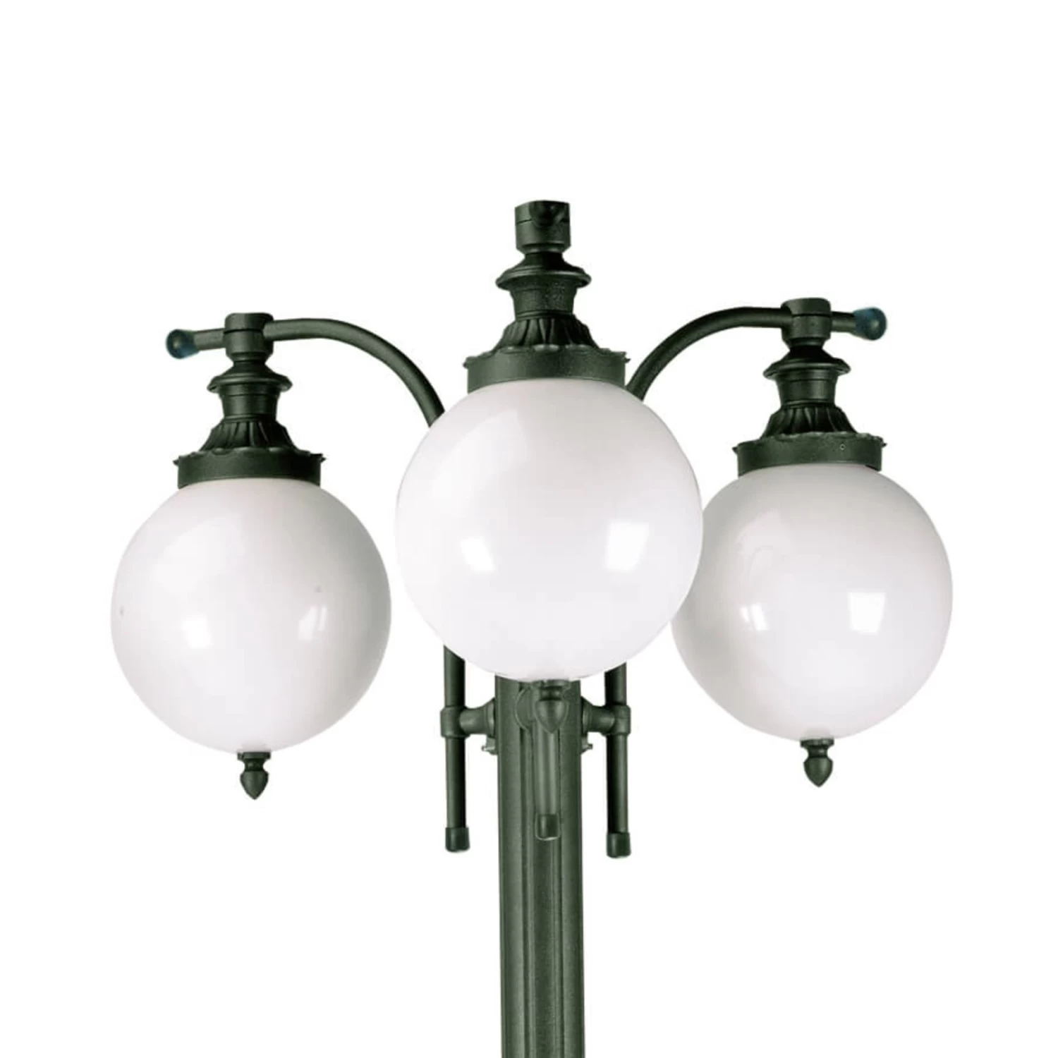 Lampadaire Madeira à 3 Lampes Vert Foncé 2 Lampadaire Madeira à 3 Lampes Vert Foncé – Image 2