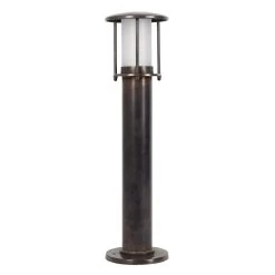 Borne Lumineuse Resident 2 En Laiton, Bronze