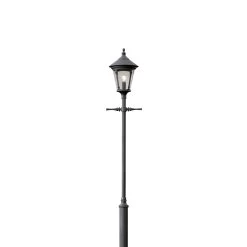 Konstsmide Lampadaire D’extérieur Virgo, 1 Lampe, Noir Mat -Déco Lumière Soldes 5522295 2