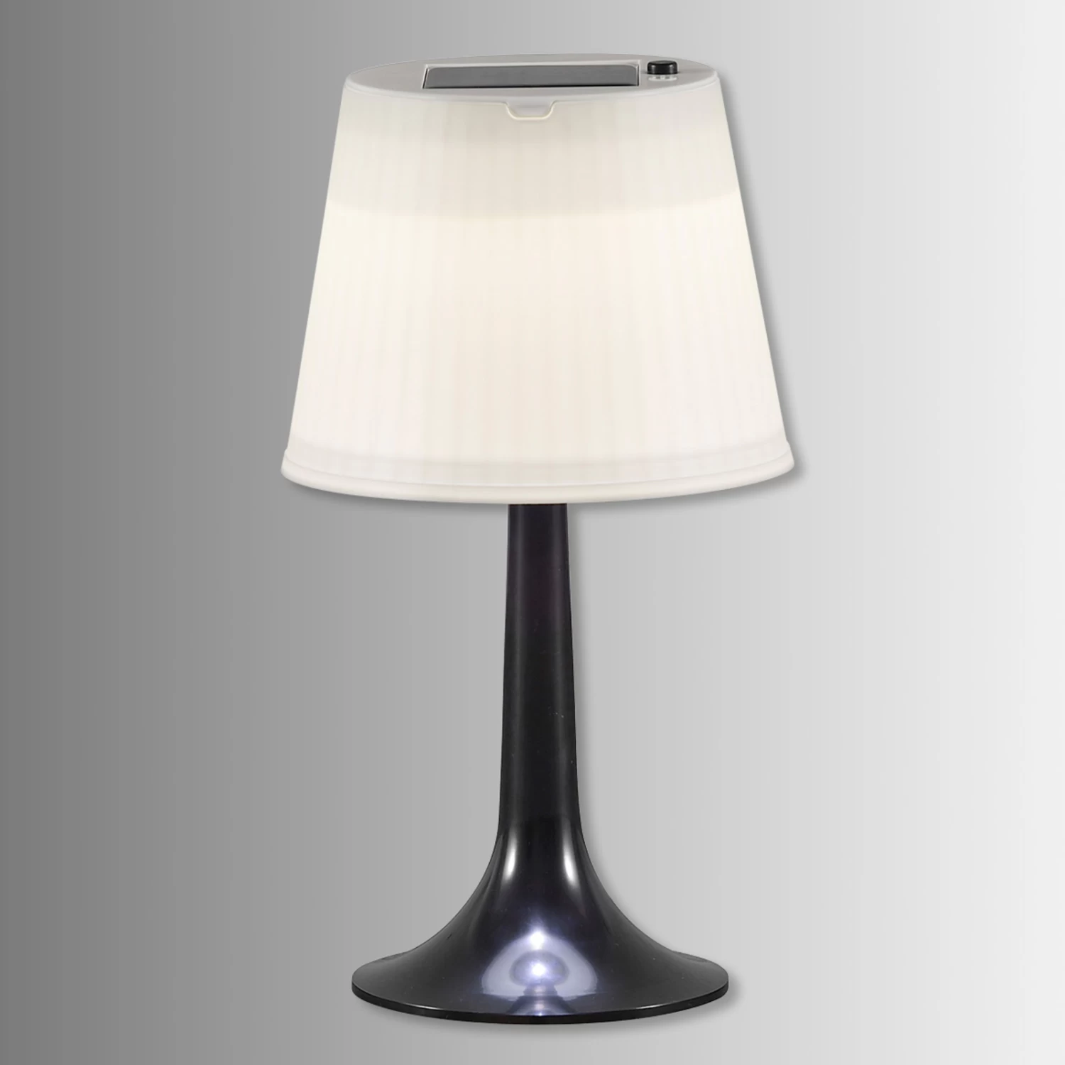 Konstsmide Lampe à Poser Solaire LED Noire Assisi Sitra 2 Konstsmide Lampe à Poser Solaire LED Noire Assisi Sitra – Image 2