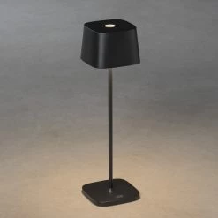 Konstsmide Lampe De Table LED Capri Pour Extérieur, Blanche
