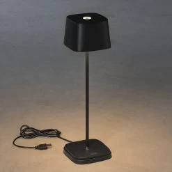 Konstsmide Lampe De Table LED Capri Pour Extérieur, Blanche -Déco Lumière Soldes 5522686 3