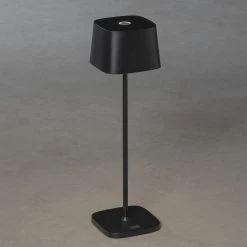 Konstsmide Lampe De Table LED Capri Pour Extérieur, Blanche -Déco Lumière Soldes 5522686 5