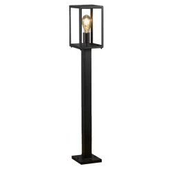 Konstsmide Borne Lumineuse Carpi, Forme Lanterne, Noire -Déco Lumière Soldes 5522710 2