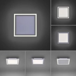 Plafonnier LED Edging, Tunable White, 31x31 cm 17 Plafonnier LED Edging, Tunable White, 31x31 cm -Déco Lumière Soldes 6003046 8