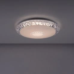Plafonnier LED Lucca, RVB/CCT, Ø 51cm -Déco Lumière Soldes 6003143 6