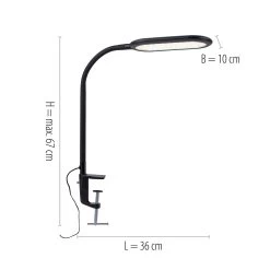 Lampe à Pince LED Kelly, CCT, Dimmable -Déco Lumière Soldes 6003178 7