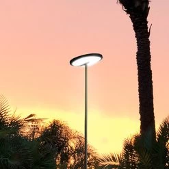 Lampadaire LED Invisible IP54