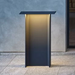 Luceplan Fienile Borne LED 72 Cm Gris Foncé