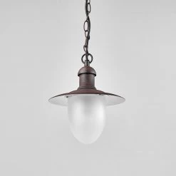 Suspension D’extérieur Aruba, Brun Rouille -Déco Lumière Soldes 6054702 2