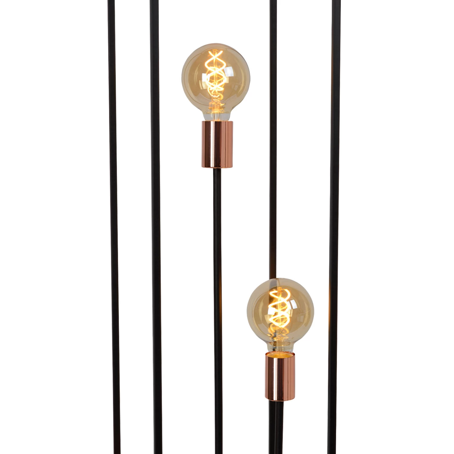 Lampadaire Arthur Avec Cadre Métal, à Trois Lampes 3 Lampadaire Arthur Avec Cadre Métal, à Trois Lampes – Image 3