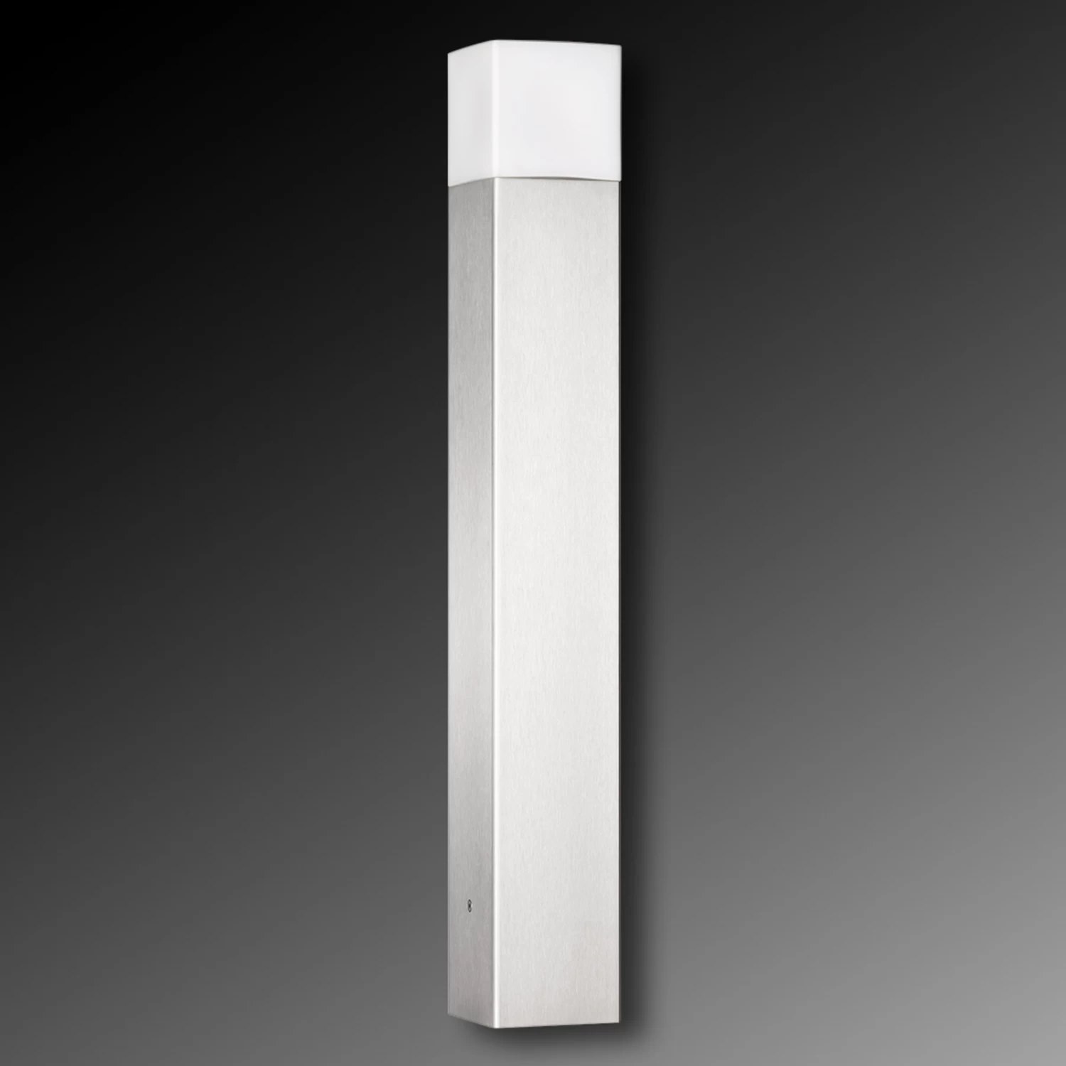 Borne Lumineuse Inox Linus Avec Verre Opale 2 Borne Lumineuse Inox Linus Avec Verre Opale – Image 2