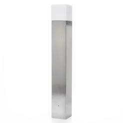 Borne Lumineuse Inox Linus Avec Verre Opale 10 Borne Lumineuse Inox Linus Avec Verre Opale -Déco Lumière Soldes 6068007 3