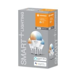 LEDVANCE SMART+ WiFi E14 4,9W Goutte CCT X3 -Déco Lumière Soldes 6106417 2