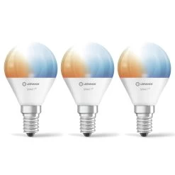 LEDVANCE SMART+ WiFi E14 4,9W Goutte CCT X3