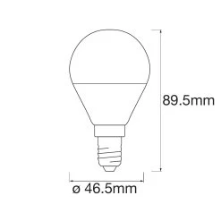 LEDVANCE SMART+ WiFi E14 4,9W Goutte CCT X3 -Déco Lumière Soldes 6106417 4