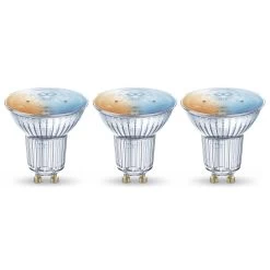 LEDVANCE SMART+ WiFi GU10 4,9W 45° CCT X3