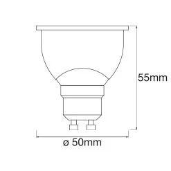 LEDVANCE SMART+ WiFi GU10 4,9W 45° CCT X3 -Déco Lumière Soldes 6106420 4
