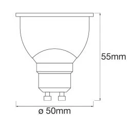 LEDVANCE SMART+ Bluetooth GU10 LED 4,9W CCT -Déco Lumière Soldes 6106432 5