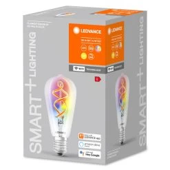 LEDVANCE SMART+ WiFi Filament Classic E27 4,5W 827 -Déco Lumière Soldes 6106641 2