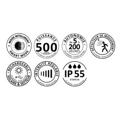 Lanterne Solaire LED Tradition, Anthracite, 40 cm -Déco Lumière Soldes 6112017 3