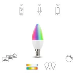 Müller Licht Tint White+color Ampoule LED E14 4,9W