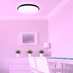 Müller Licht Taro Round Plafonnier LED RVB+CCT 15 Müller Licht Taro Round Plafonnier LED RVB+CCT -Déco Lumière Soldes 6520542 6