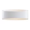 Applique LED Trame, Forme Ovale En Blanc