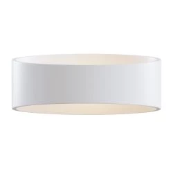 Applique LED Trame, Forme Ovale En Blanc